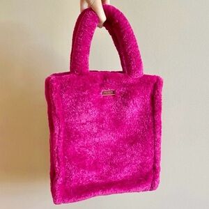 Hot Pink Kate Spade Furry Crossbody